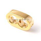 Dongguan Custom Jewelry Clasp Manufacturer, Bright Diamond Clasp, High Class 925 Sterling Silver Clasp thumbnail-3