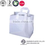 Stand Up Loop Handle Bags, Loop Handle Plastic Bags, HDPE Soft Loop Handle Bag