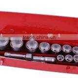 1" Dr 15 Pcs Professional Socket Wrench Set