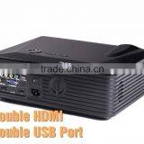 Home Theater 3D Beamer Projetor S200 LCD Projector for Video Proyector TV Movie Games Mini Projector Full HD thumbnail-4