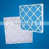 Paper frame pleated primary air filter