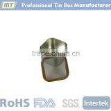 Small Metal Square Tin Box With Window Top for Gift Package thumbnail-4