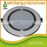 5w Elegant Golden Downlight Housing Round Aluminum Fixture 100mm Hole Size Led Downlight Wall Mounting thumbnail-3