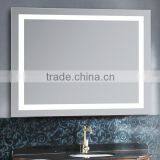 UL CE Certificated Interior Decoration Frameless Lighted LED Bathroom Mirror