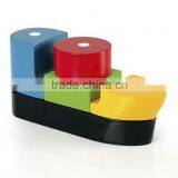 Hot Sale Wooden Boat Toy OEM Boat Magnetic Kit Intelligence Block Boat Toys EZ5119 thumbnail-2
