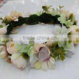 Wholesale Fashion Tiara Flower Crown Headband Women Wedding Garland Crown Handband Girls thumbnail-4
