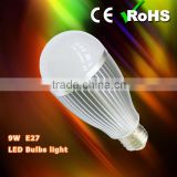 LED bulb light with RoHs, E27 9W 220V LED Bulb Light,led smd lighting.2 years warranty
