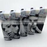 Wrapper Lighters Customzied Refillable Plastic Gas Lighter thumbnail-3