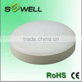 85-265V 12W 2835SMD 6000K Plastic+Aluminum CE/RoHS/SASO IP44 Round LED Panel Lights thumbnail-1
