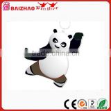 Adorable Kongfu Panda Soft PVC Key Ring,Key Chain,Key Finder