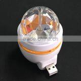 Hot Sell Color Changing USB LED Rotating Light for Christmas Holiday thumbnail-4