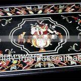 Inlay Marble Dining Table Top, Decorative Marble Inlay Table Top thumbnail-1