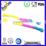 Fashion Unisex Wristband Multi Color Blank Silicone Bracelets thumbnail-2