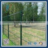 Cheap pvc coated welded metal garden fence panel iron wire mesh fence