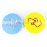 High Quality Single Way Round Pocket Mirror With Logo