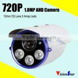 720P 1.0M Analog HD Built-in IR Cut 3pcs Array Leds Module Security Camera Systems thumbnail-1