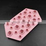 Hot Sale High Quality BPA Free Diamond Shape Silicone Ice Cube Trays thumbnail-2