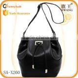 2015 China Wholesale Leather Buckets Bags Ladies Shoulder Bag Manufacturer