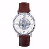 3ATM Chinese Mechanical Mens Quartz Watch,mens Leather Mechanical Wrist Watches thumbnail-5