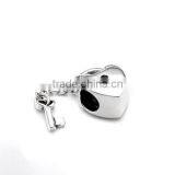 European Smooth Sterling Silver Beads Diy Bracelet thumbnail-1