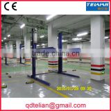China hydraulic 2 floor home Garage parking lift automatic double deck parking lots two post