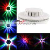 Cheap 8W RGB Mini LED Stage Light US Standard Plug Black & White
