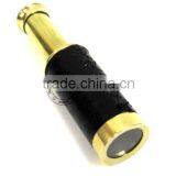 BRASS TELESCOPE - NAUTICAL RETRACTABLE TELESCOPE - 4" BRASS TWO FOLD TELESCOPE - MARINE PIRATE FOLDING TELESCOPE