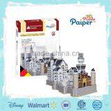 Paiper Castle Model 3d Puzzle Free Game Manufacturer