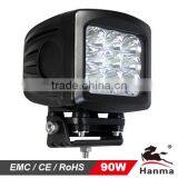 NEW!! 9X10W 90W LED Led Truck Work Light,12/24V on Excavator,farming,trailer,Truck,Mining,Forklifts,IP68 thumbnail-2