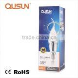 QUSUN LED Candle Light 3.5W Clear Finish LED Candle Light thumbnail-4