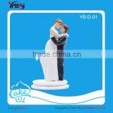 2016 Wedding Couple Resin Figurine for cake decoration