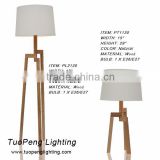 single Nightstand wood Table lamp / Floor lamp