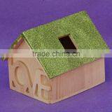 Cheap Handmade Christmas Wooden Carved Bird House thumbnail-5