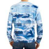 Bulk Sale v Neck Custom Polyester Round Neck t Shirt thumbnail-2