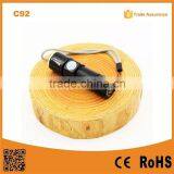 C92 Build in Battery Multifunction Mini Zoomable Tactical Usb Flashlight