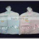 100% Cotton New Born Baby Wear Gift Set 5pcs Set thumbnail-1