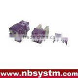 Cat5e UTP Keystone Jack 90 Degree,110 Type