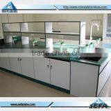 School Wooden Furniture Laboratory Island Bench With Shelf thumbnail-5