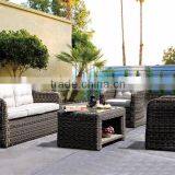 Evergreen Wicker Furniture - PE Wicker Traditional Sofa Outdoor