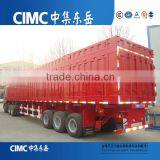 13meters 3 Axles Tarpaulins Container Box Curtain Side Van Semi Trailer for Sale thumbnail-1