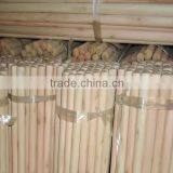 Natural Eucalyptus Wood Round Broom Stick thumbnail-1