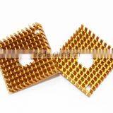 3D Printer Accessories 40 * 40 * 11 Fin Heat Faster Makerbot Mk7MK8 Extruder Universal Gold J407 thumbnail-3