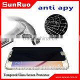 Anti Spy Tempered Glass Screen Protector for Samsung Galaxy S6, for Samsung Galaxy s6 Anti Spy Screen Protector