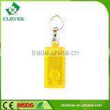 PS Material 1 LED Popular Design Plastic Keychain Flashlight thumbnail-3