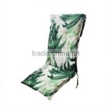 Luxury Green Position Outdoor High Back Chair Cushion