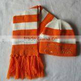 Wholesale Adult Knitting Pattern Scarf Hat