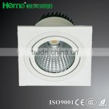 LED square COB 15W 27W 590lm 1050lm 1850lm LED ceiling recessed mount down light