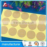 KRAFT PAPER COLOUR BROWN SELF ADHESIVE PAPER STICKER LABEL