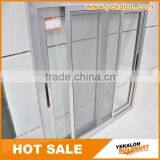 HOT SALE New Arrival/Design Simple Style Anodized Aluminum Sliding Window With Screen thumbnail-2