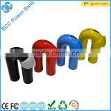 U-shape Portable Mobile Power Bank 4400mah for Iphone